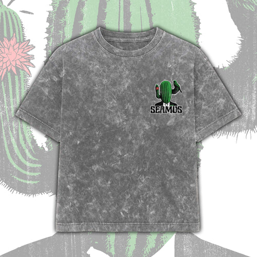 Polera AcidWash Heart Cactus