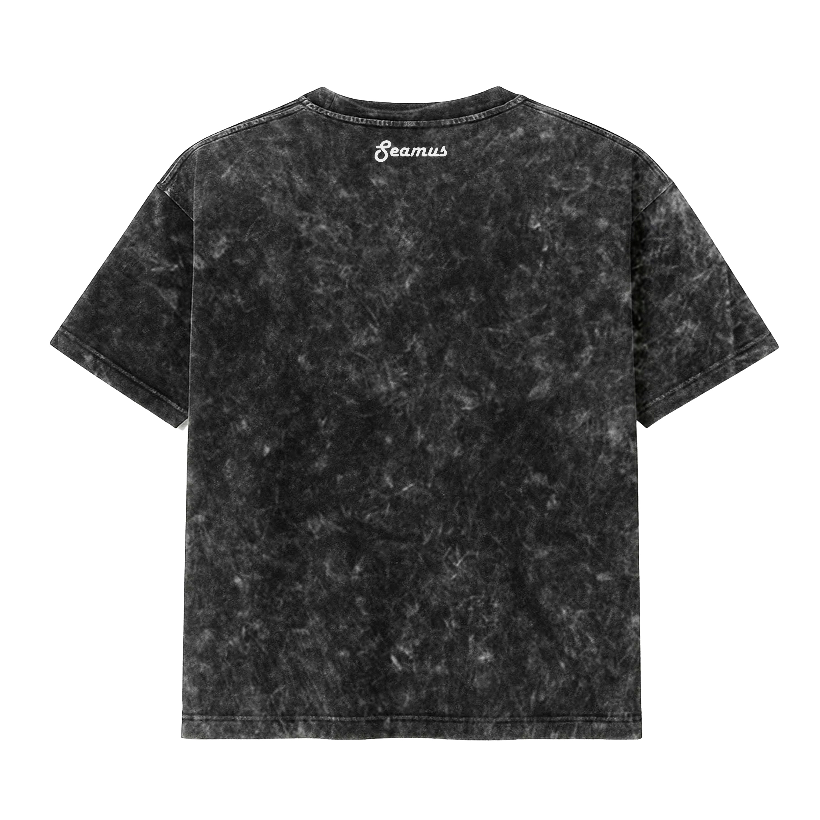 Polera AcidWash PunkRockElite (Black)