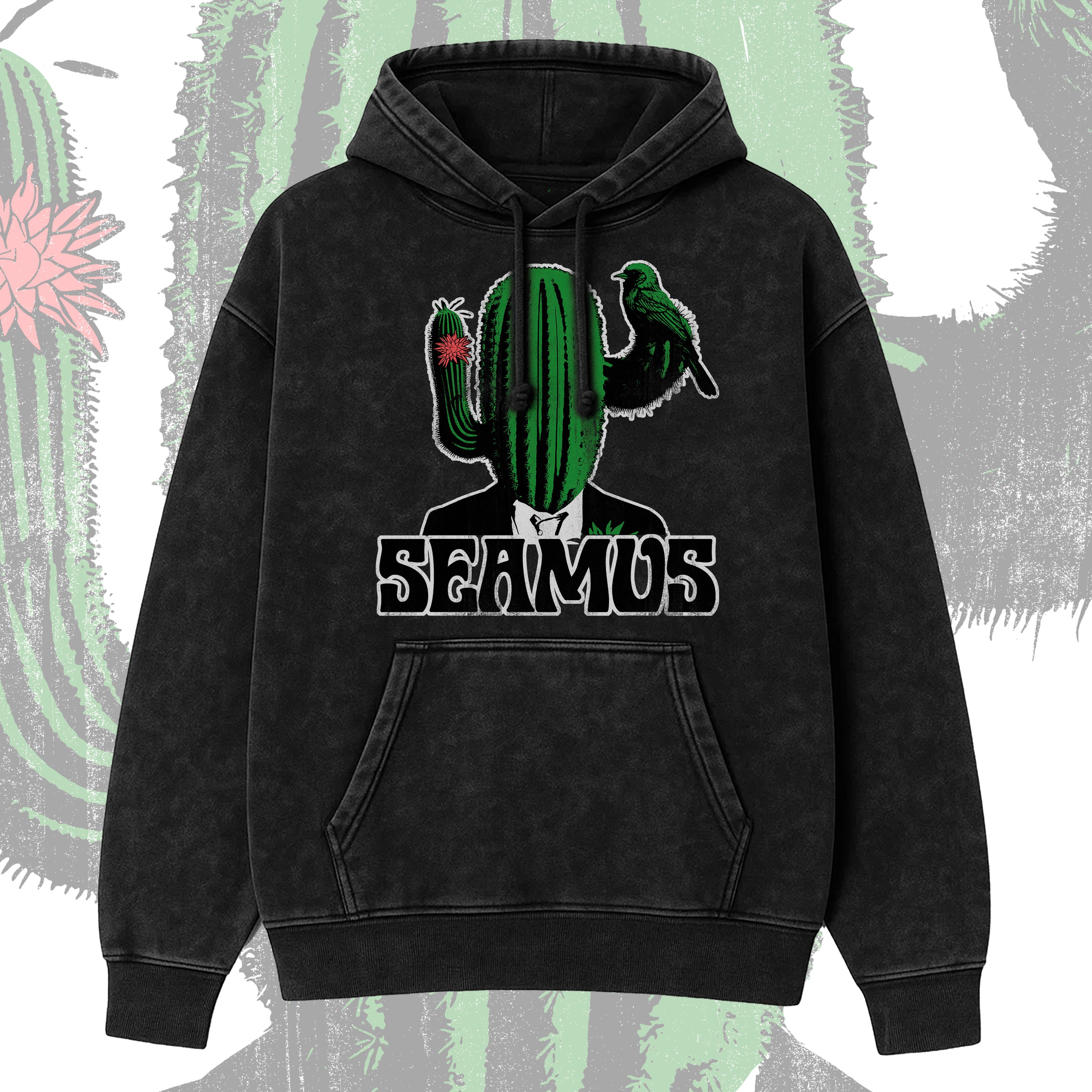 Polerón AcidWash Cactus