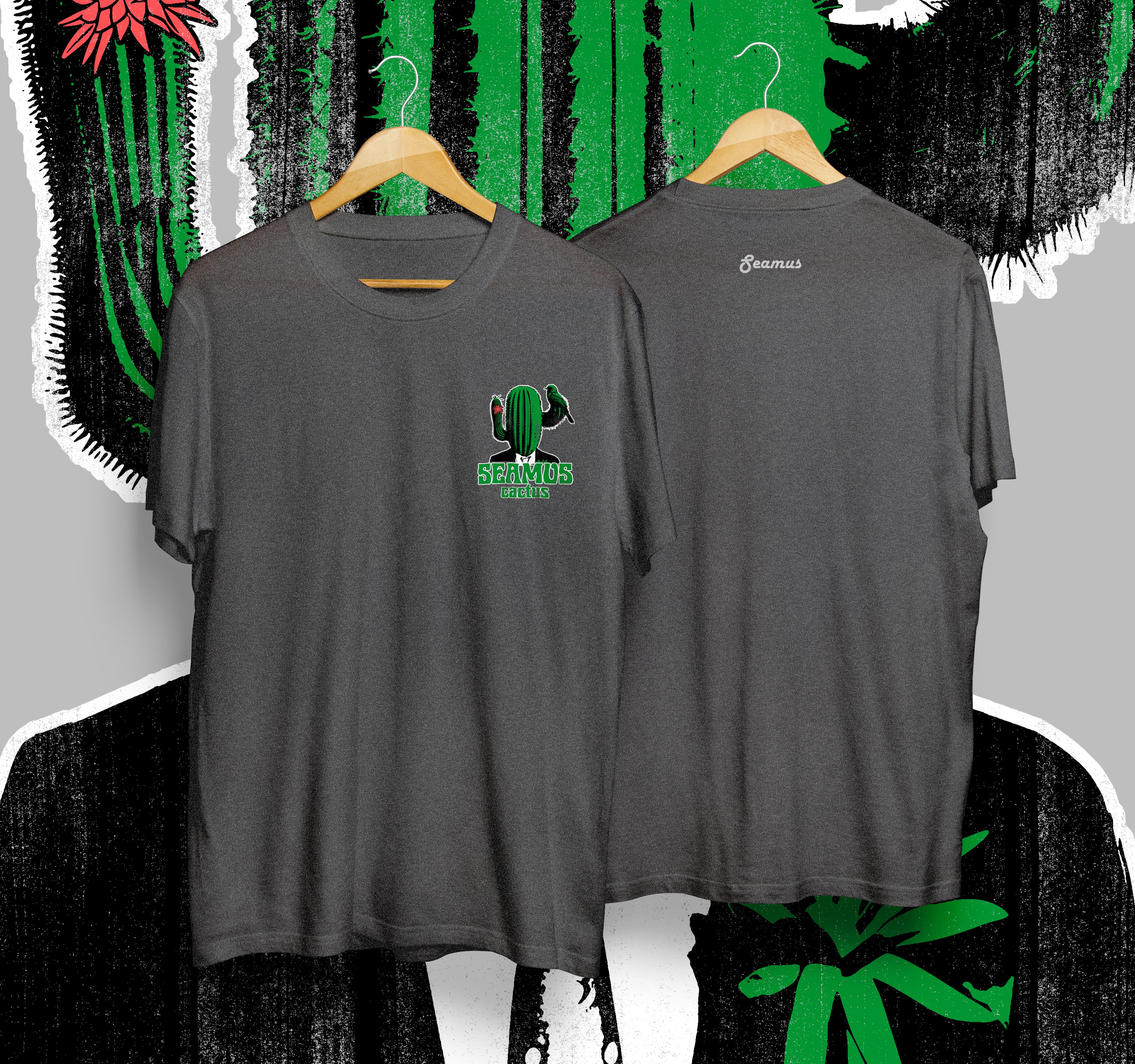 Polera Essential Heart Cactus